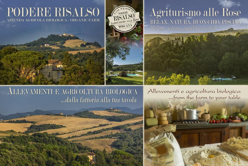 וולטרה Agriturismo Alle Rose מראה חיצוני תמונה
