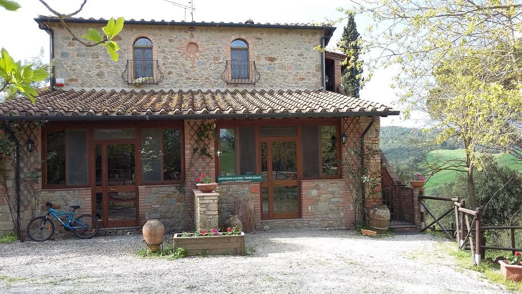 וולטרה Agriturismo Alle Rose מראה חיצוני תמונה
